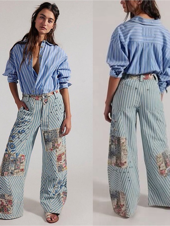 Free People Denim - NWT- Free People Runyon Craft Pants